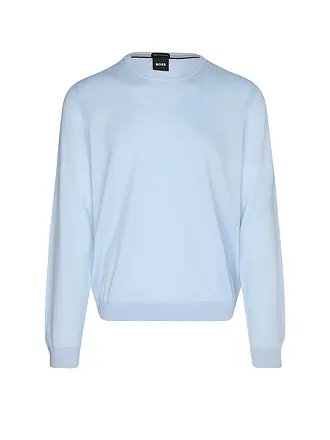 BOSS | Nombre del producto: Pullover Slim Fit LENO-P | hellblau